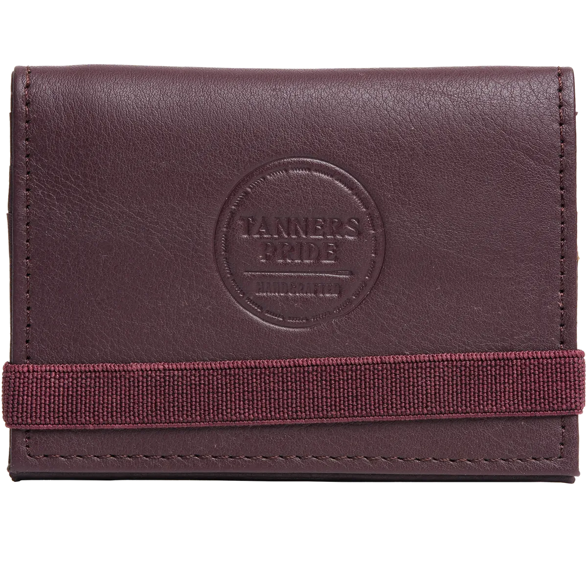 Tanners Pride Amay Wallet - Deep Maroon Handcrafted Full-Grain Leather (View 2)