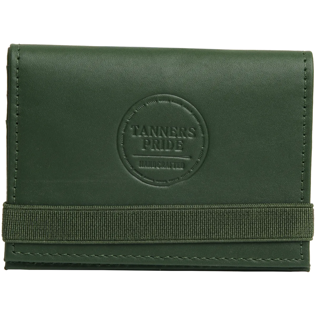 Tanners Pride Amay Wallet - Forest Green Handcrafted Full-Grain Leather (View 3)