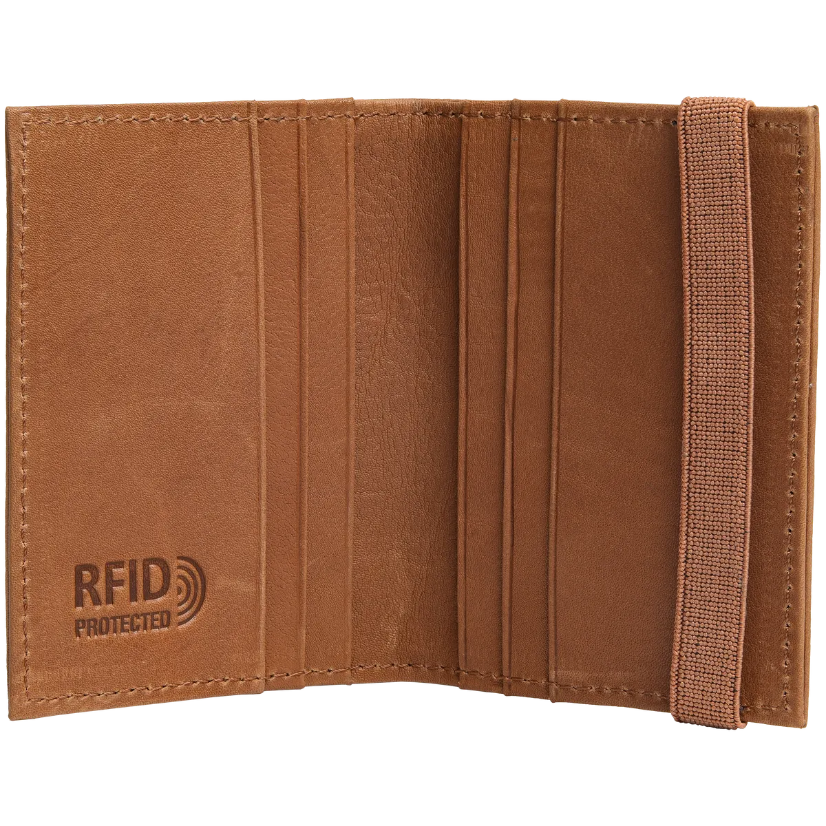 Tanners Pride Amay Wallet - Natural Tan Handcrafted Full-Grain Leather (View 3)