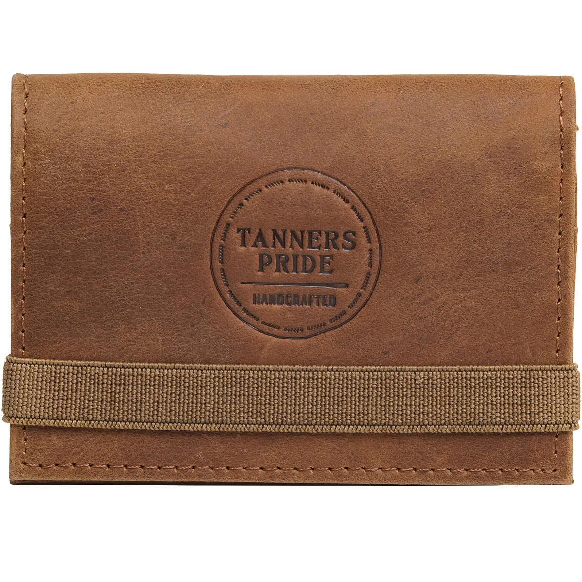 Tanners Pride Amay Wallet - Tobacco Brown Handcrafted Full-Grain Leather (View 12)