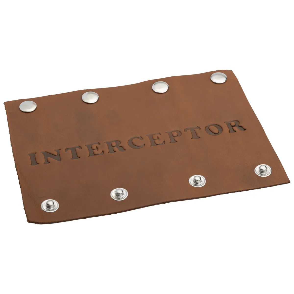 Tanners Pride Bracepad - Natural Tan Handcrafted Full-Grain Leather (View 4)