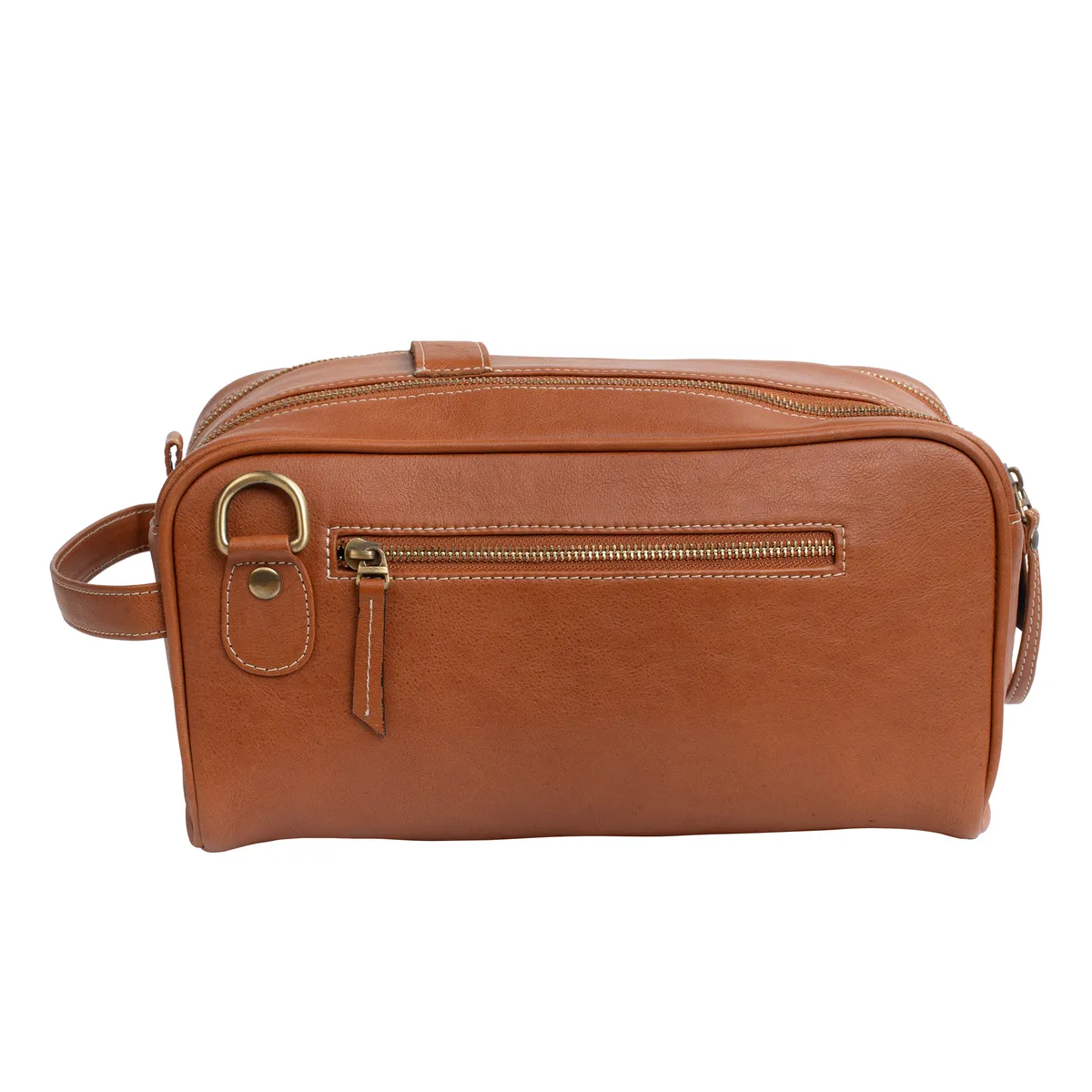 Tanners Pride Goliath Magnetic Motorcycle Tank Bag | Genuine Leather Touring Bag - Natural Tan Handcrafted Full-Grain Leather (View 7)
