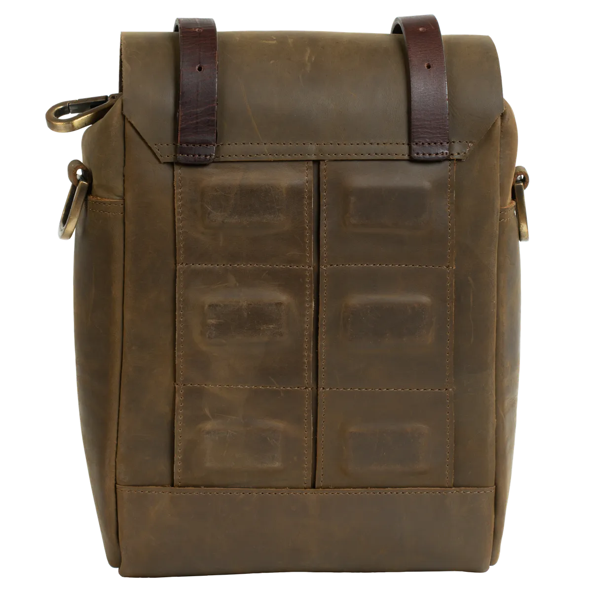 Tanners Pride Magnetic Rockstar Bag - Army Green Handcrafted Full-Grain Genuine Leather (View 3)