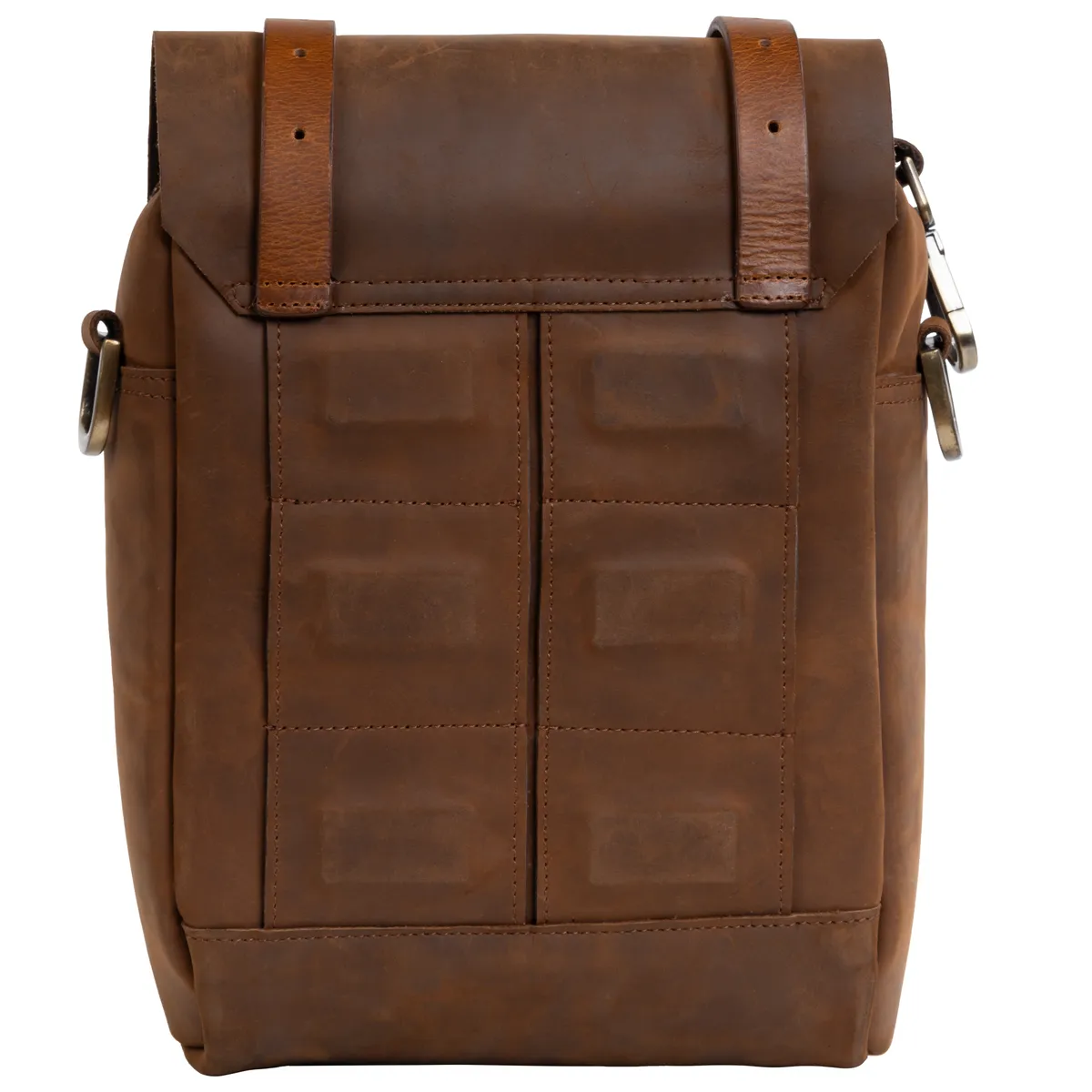 Tanners Pride Magnetic Rockstar Bag - Natural Tan Handcrafted Full-Grain Leather (View 2)
