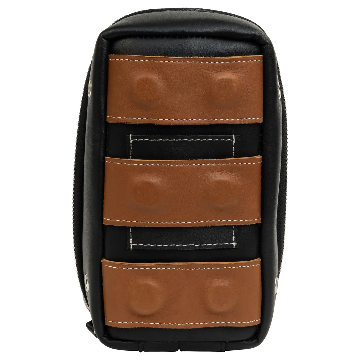 Tanners Pride Multi Essential Riding Case - Midnight Black Handcrafted Full-Grain Leather (View 7)