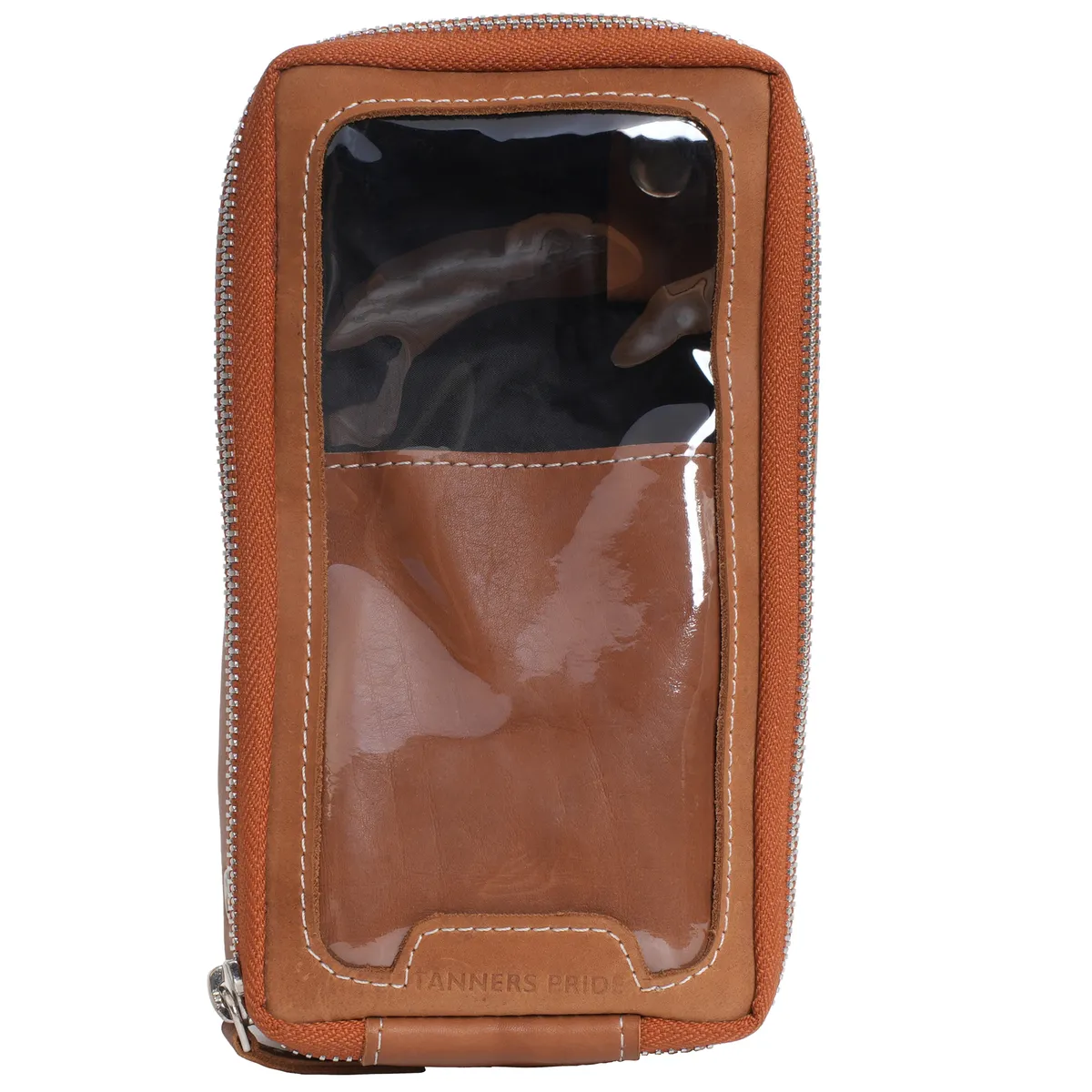 Tanners Pride Multi Essential Riding Case - Natural Tan Handcrafted Full-Grain Leather (View 5)