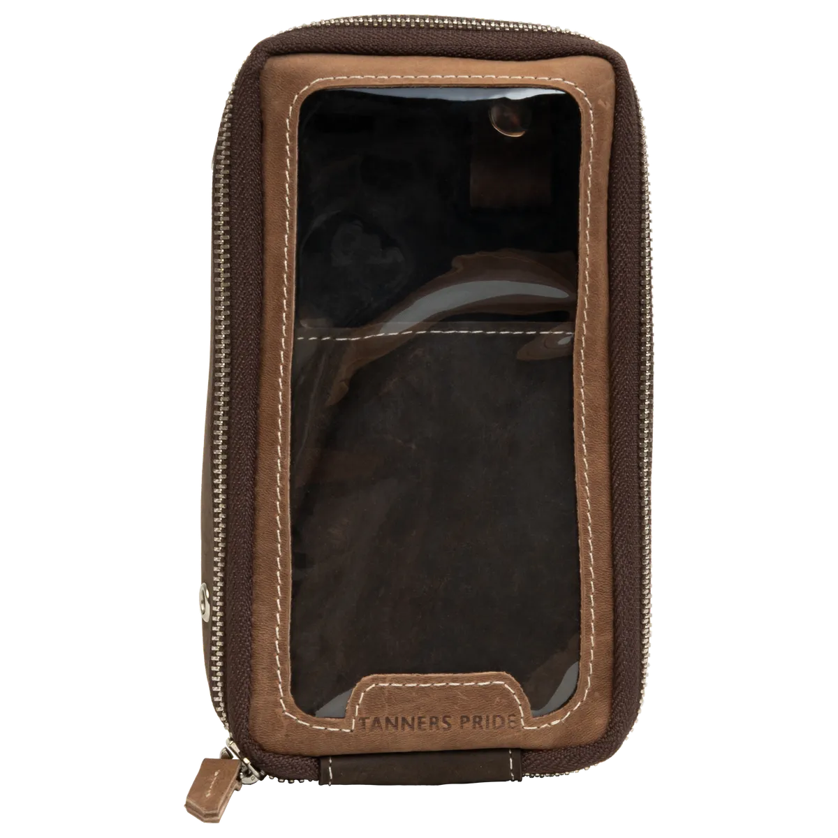 Tanners Pride Multi Essential Riding Case - Tobacco Brown Handcrafted Full-Grain Leather (View 2)