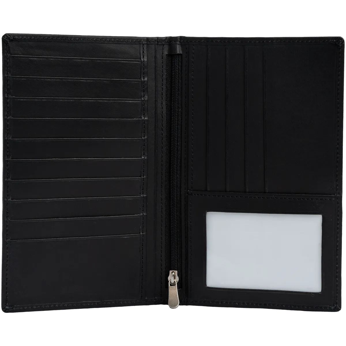 Tanners Pride The Nomad Passport Case - Midnight Black Handcrafted Full-Grain Leather (View 5)