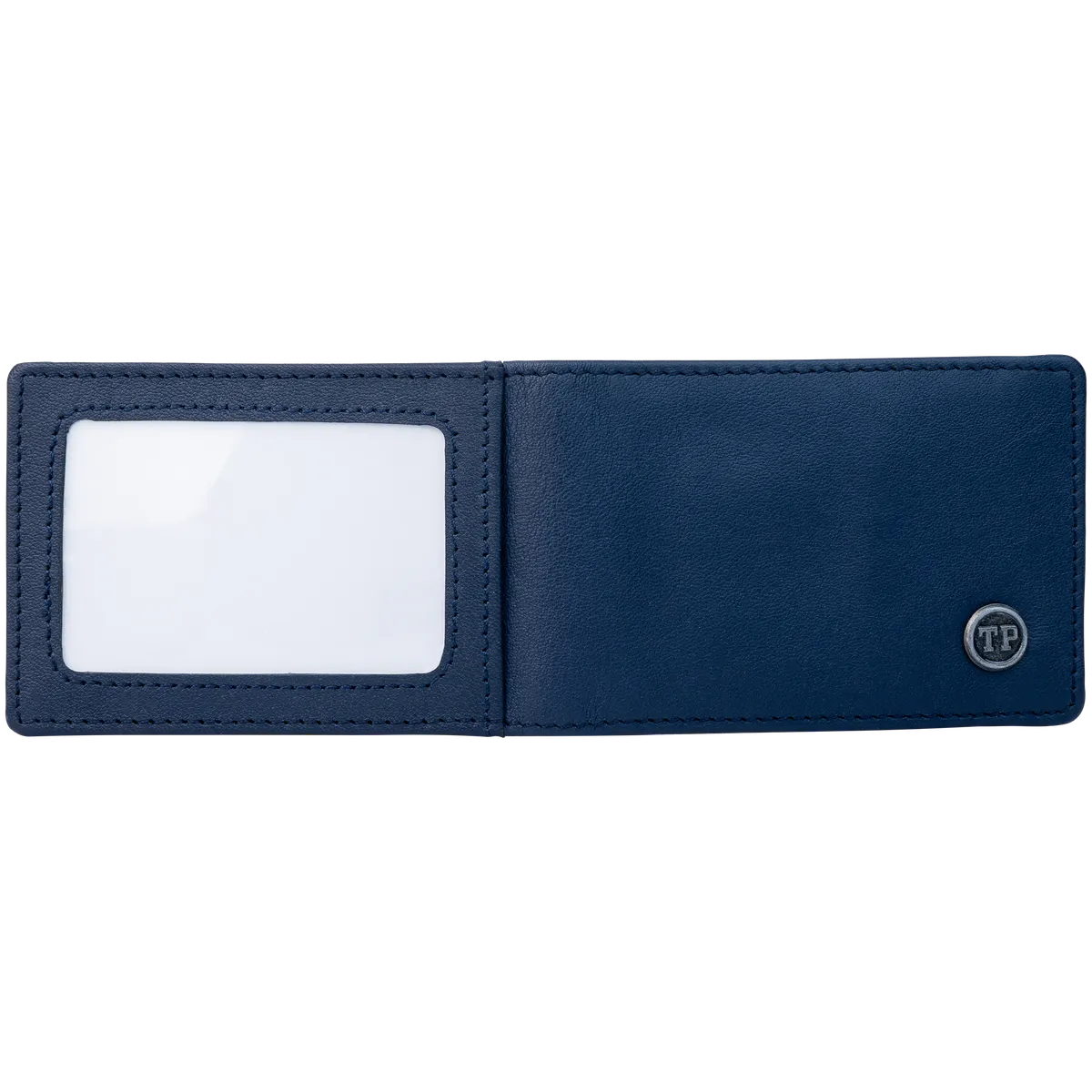 Tanners Pride Peter magnetic card case wallet - Navy Blue Handcrafted Full-Grain Leather (View 14)