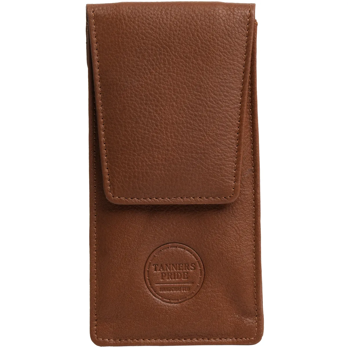 Tanners Pride Phone Case Belted - Tobacco Brown Handcrafted Full-Grain Leather (View 9)