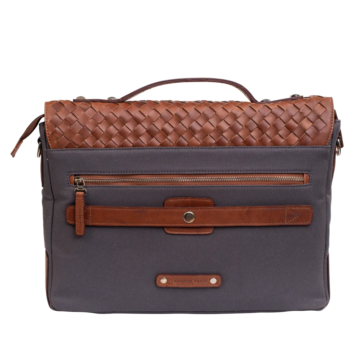 Tanners Pride Protector Genuine Leather Laptop Bag for Men | Office Briefcase - Tobacco Brown Handcrafted Full-Grain Leather (View 11)