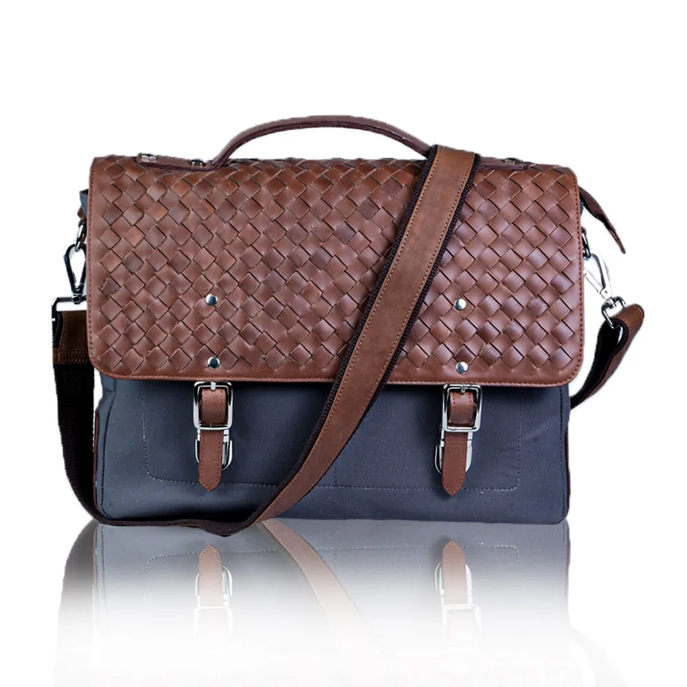 Tanners Pride Protector Genuine Leather Laptop Bag for Men | Office Briefcase - Tobacco Brown Handcrafted Full-Grain Leather (View 13)