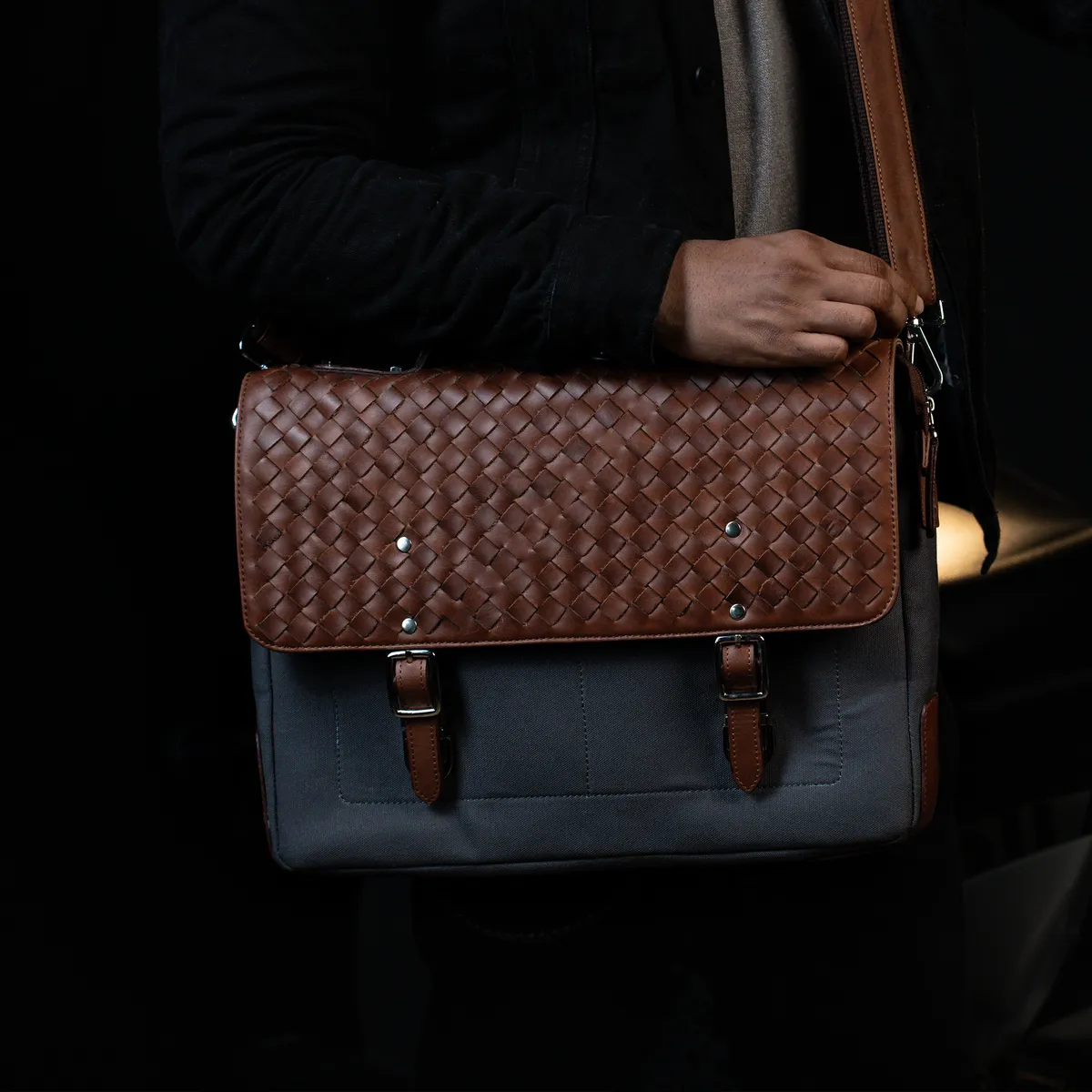 Tanners Pride Protector Genuine Leather Laptop Bag for Men | Office Briefcase - Tobacco Brown Handcrafted Full-Grain Leather (View 16)