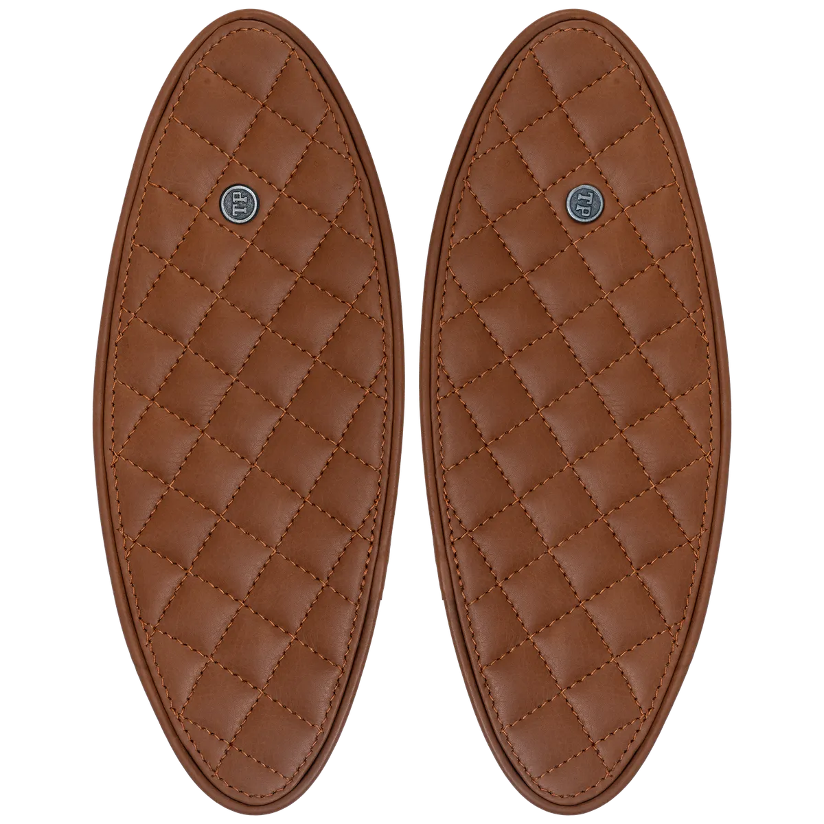 Tanners Pride Raised Diamond Tankpad (Hunter 350) - Natural Tan Handcrafted Full-Grain Leather (View 5)