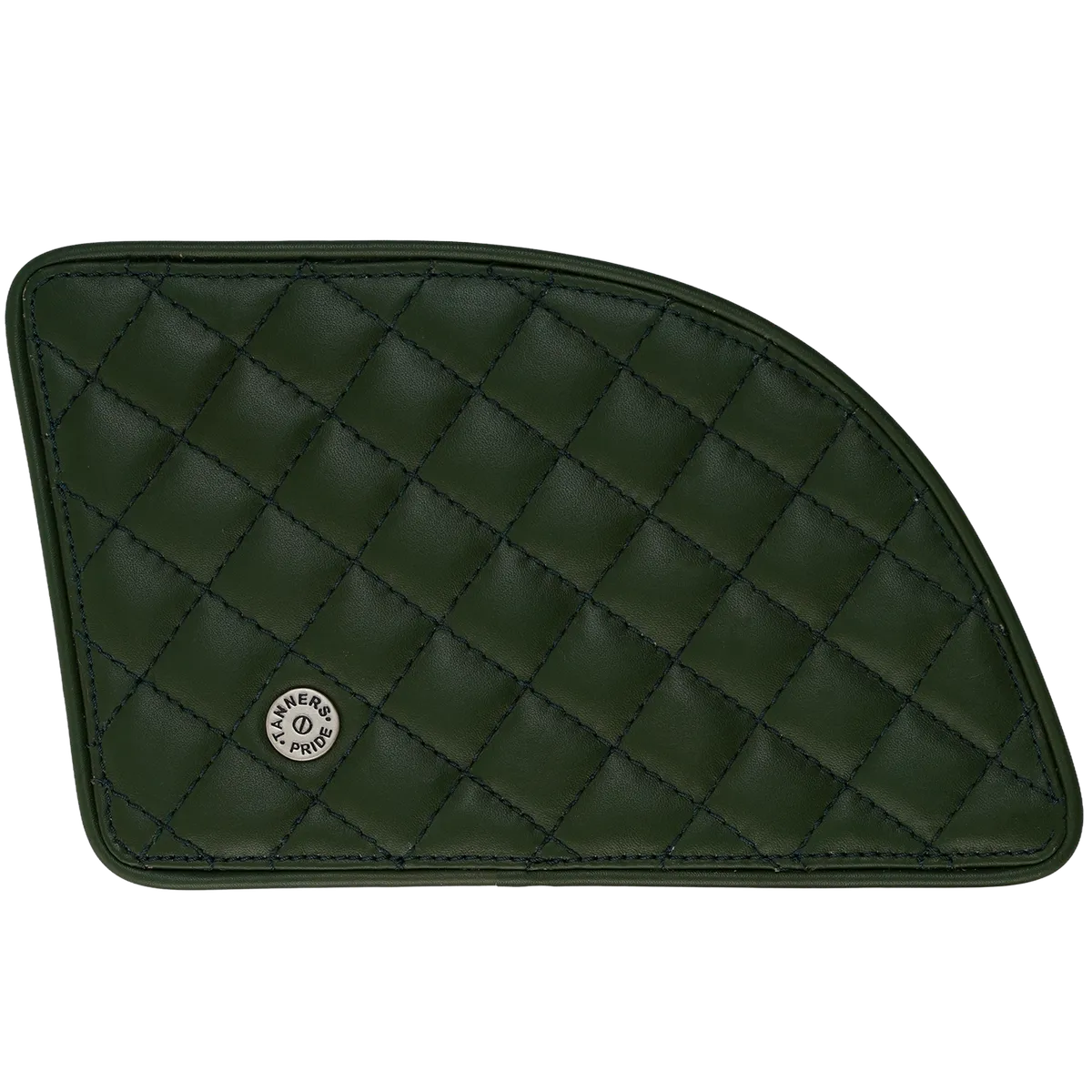 Tanners Pride Raised Diamond Tankpad (GT 650) - Forest Green Handcrafted Full-Grain Leather (View 1)