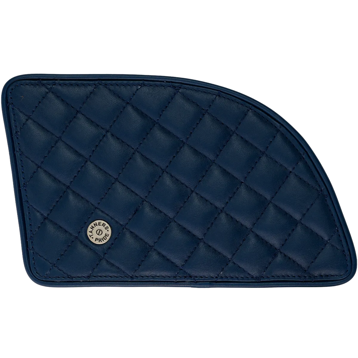 Tanners Pride Raised Diamond Tankpad (GT 650) - Navy Blue Handcrafted Full-Grain Leather (View 3)