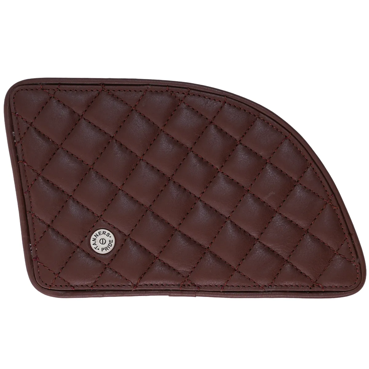 Tanners Pride Raised Diamond Tankpad (GT 650) - Tobacco Brown Handcrafted Full-Grain Leather (View 7)