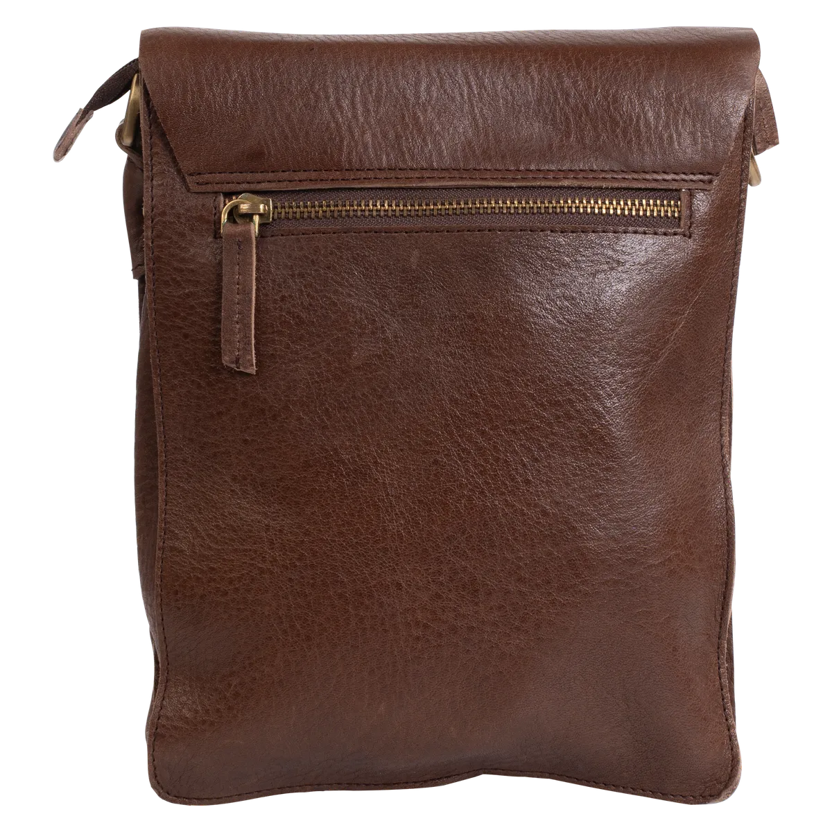 Tanners Pride Sebastian Genuine Leather Travel Bag | Weekender Duffel - Tobacco Brown Handcrafted Full-Grain Leather (View 4)