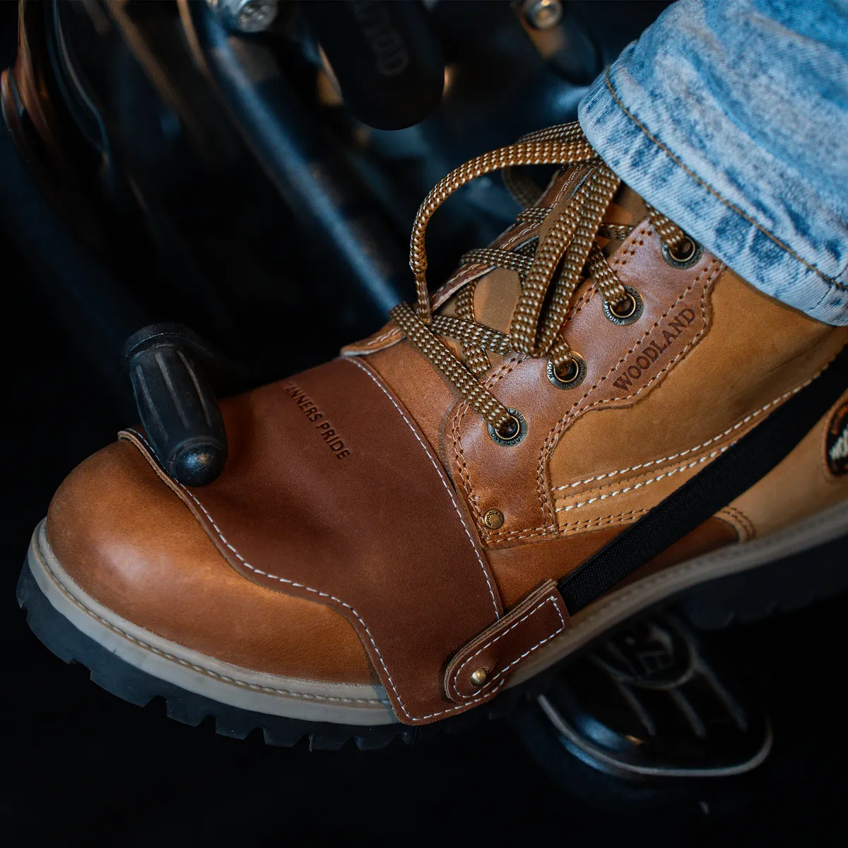 Tanners Pride Shoe Protector - Dark Tan Handcrafted Full-Grain Genuine Leather (View 3)