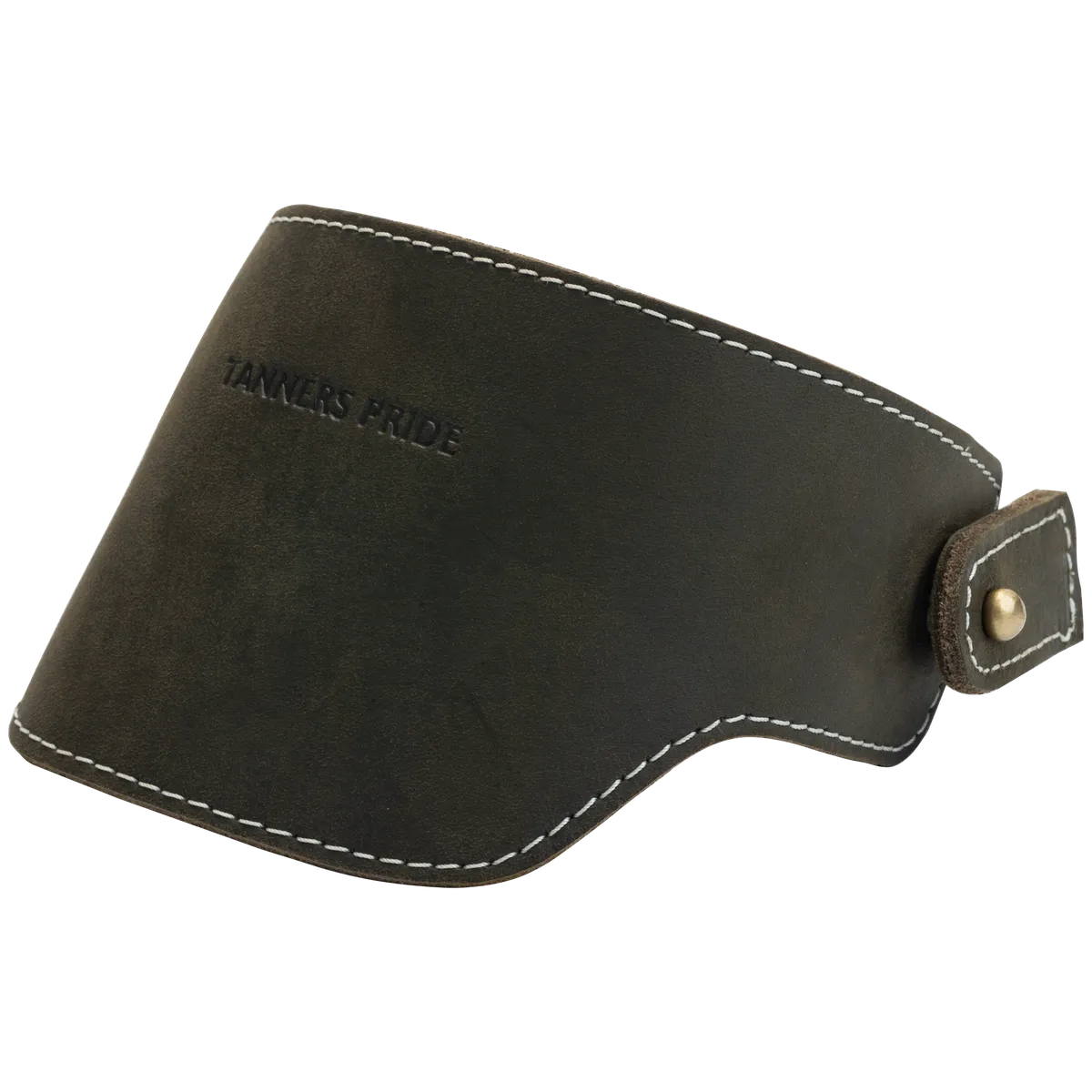 Tanners Pride Shoe Protector - Forest Green Handcrafted Full-Grain Leather (View 2)