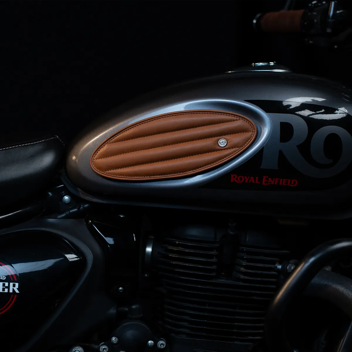 Tanners Pride Straight Tankpads (Hunter 350) - Natural Tan Handcrafted Full-Grain Leather (View 1)