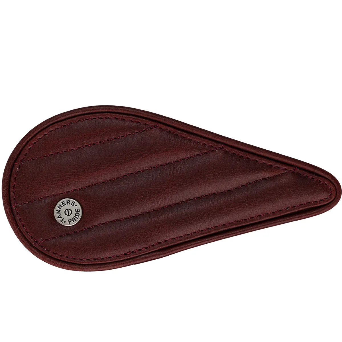 Tanners Pride Straight Tankpads (Meteor 350) - Vintage Red Handcrafted Full-Grain Leather (View 1)