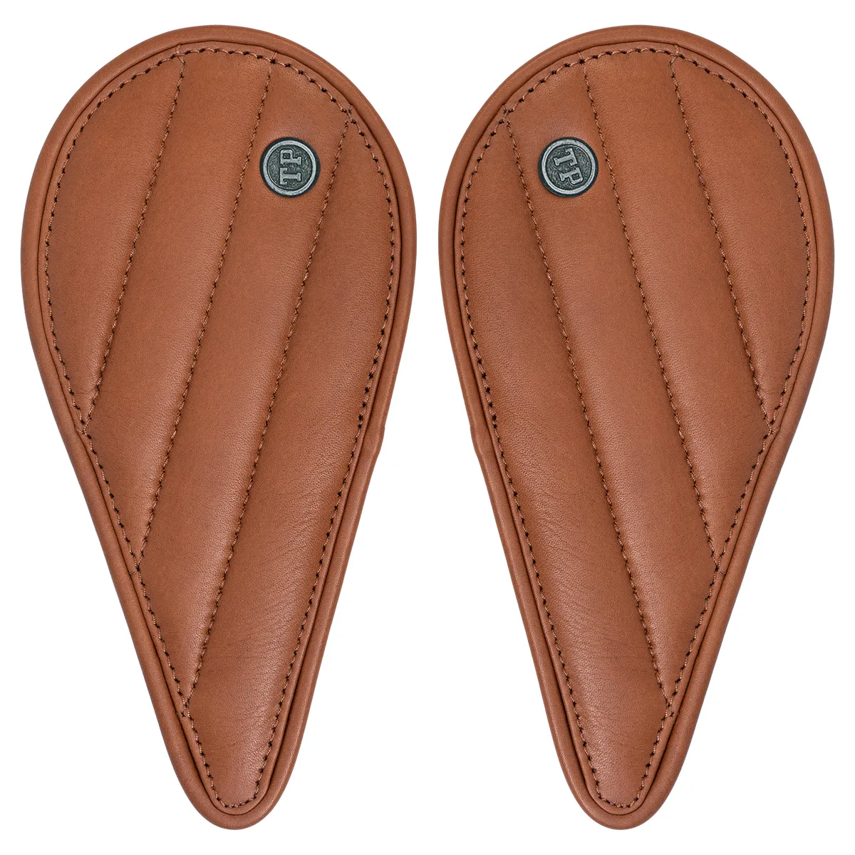 Tanners Pride Straight Tankpads (Super Meteor 650) - Natural Tan Handcrafted Full-Grain Leather (View 3)