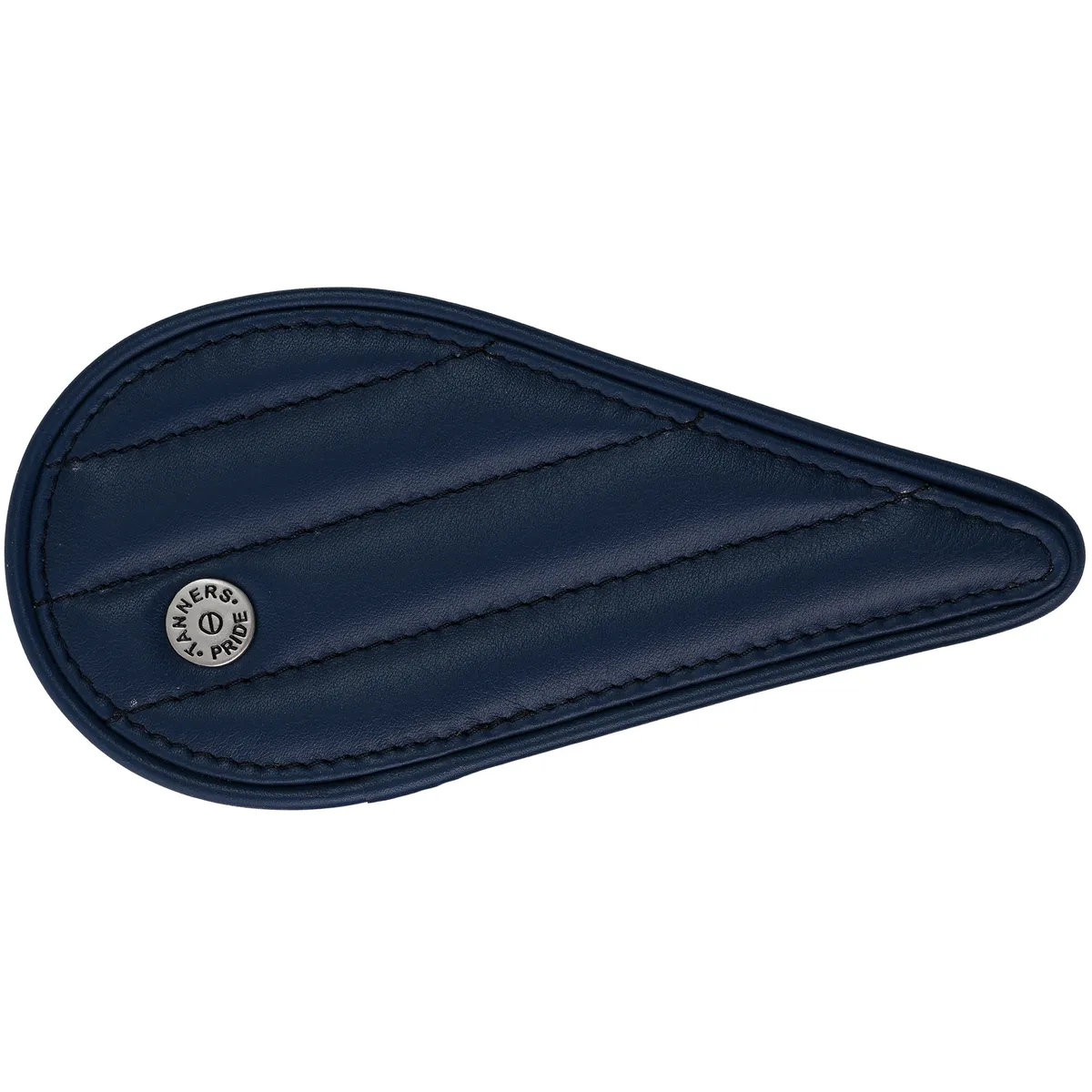 Tanners Pride Straight Tankpads (Super Meteor 650) - Navy Blue Handcrafted Full-Grain Leather (View 4)