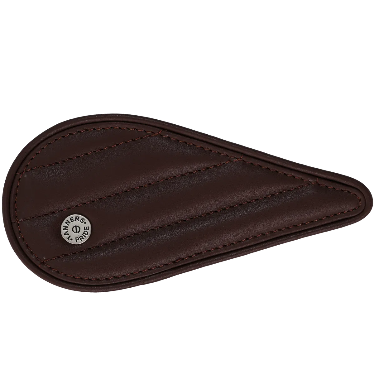 Tanners Pride Straight Tankpads (Super Meteor 650) - Tobacco Brown Handcrafted Full-Grain Leather (View 7)