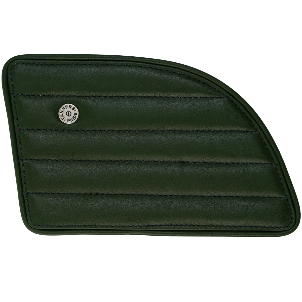 Forest Green Straight leather motorcycle tank pad for Royal Enfield Continental GT 650