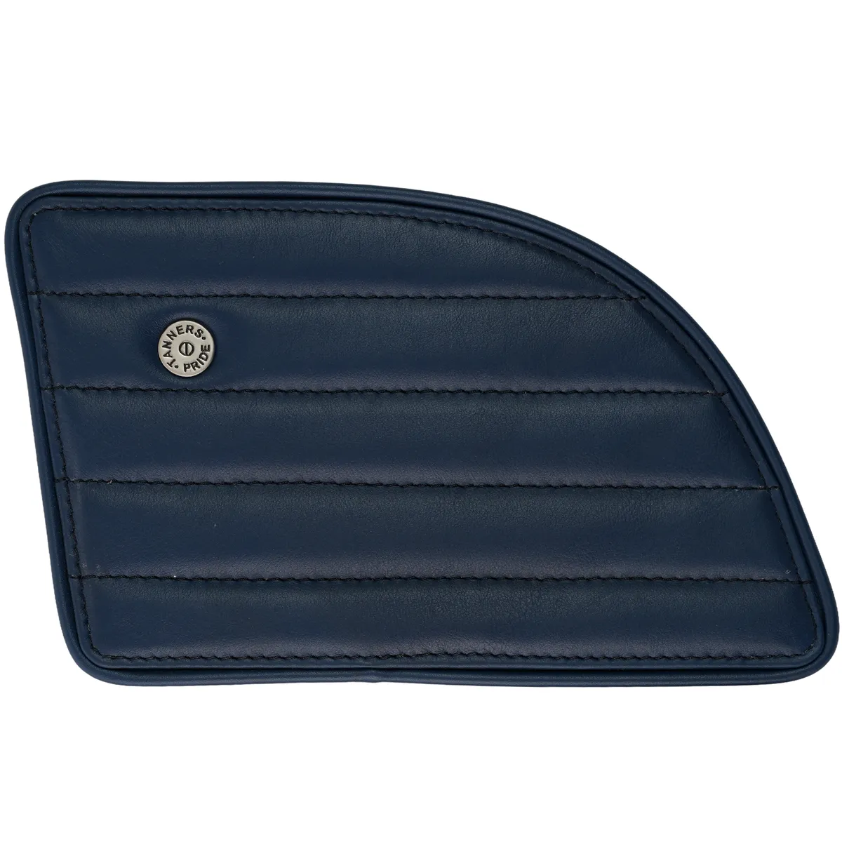 Navy Blue Straight leather motorcycle tank pad for Royal Enfield Continental GT 650