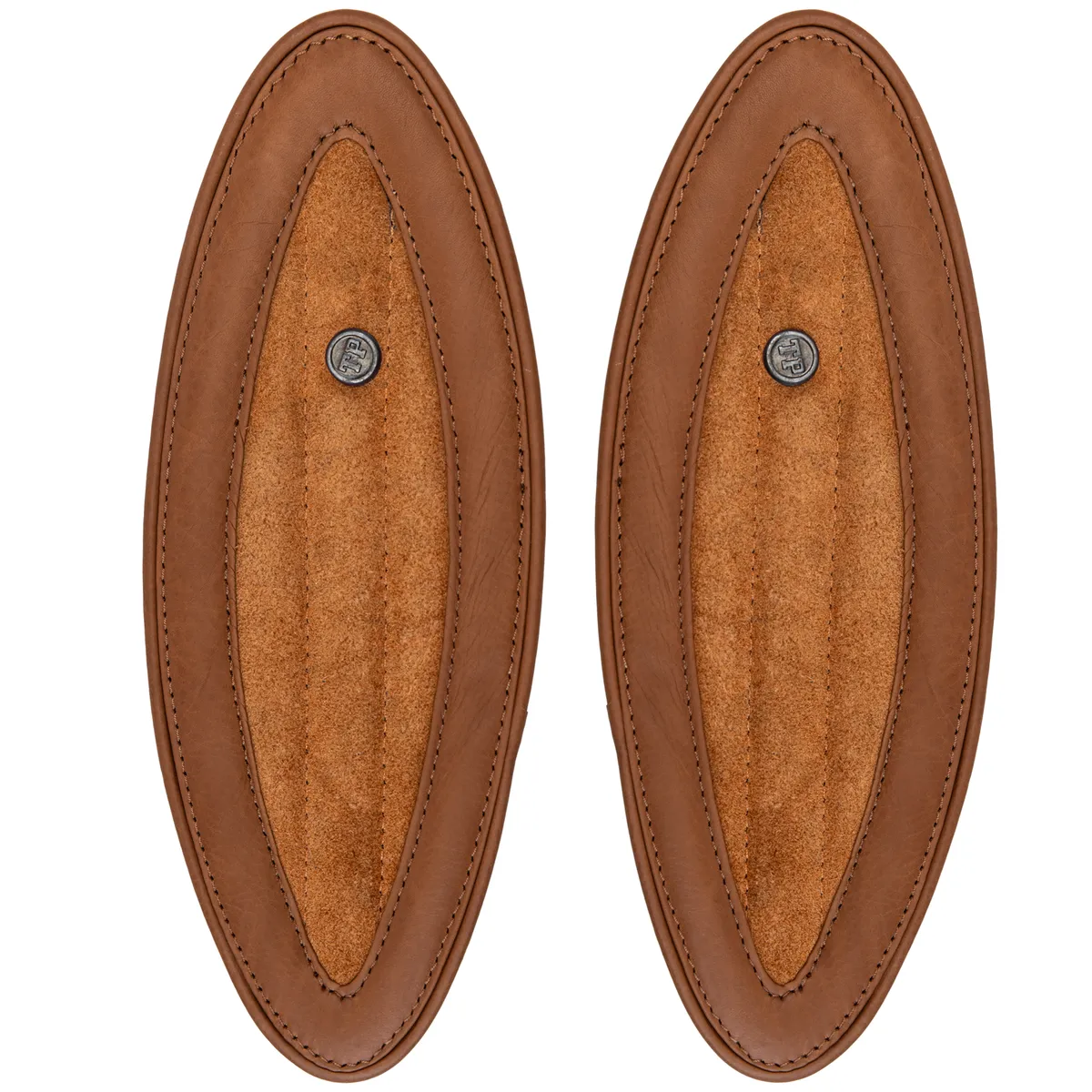 Tanners Pride Swede Tankpads (Hunter 350) - Natural Tan Handcrafted Full-Grain Leather (View 1)