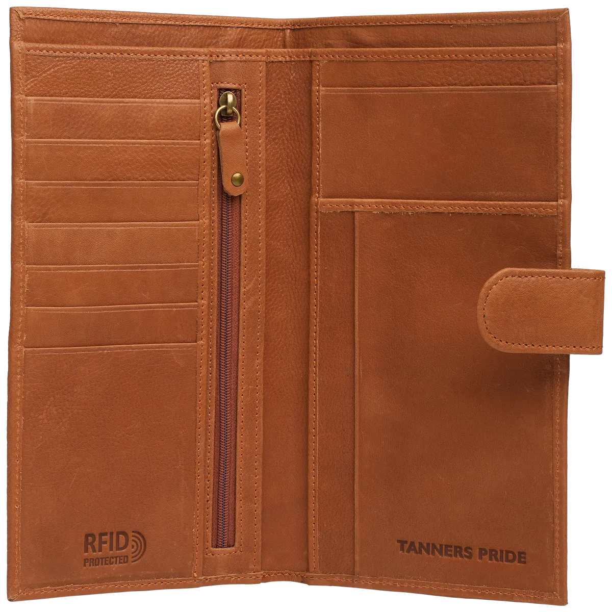 Tanners Pride The Traveller Document Case - Natural Tan Handcrafted Full-Grain Leather (View 4)