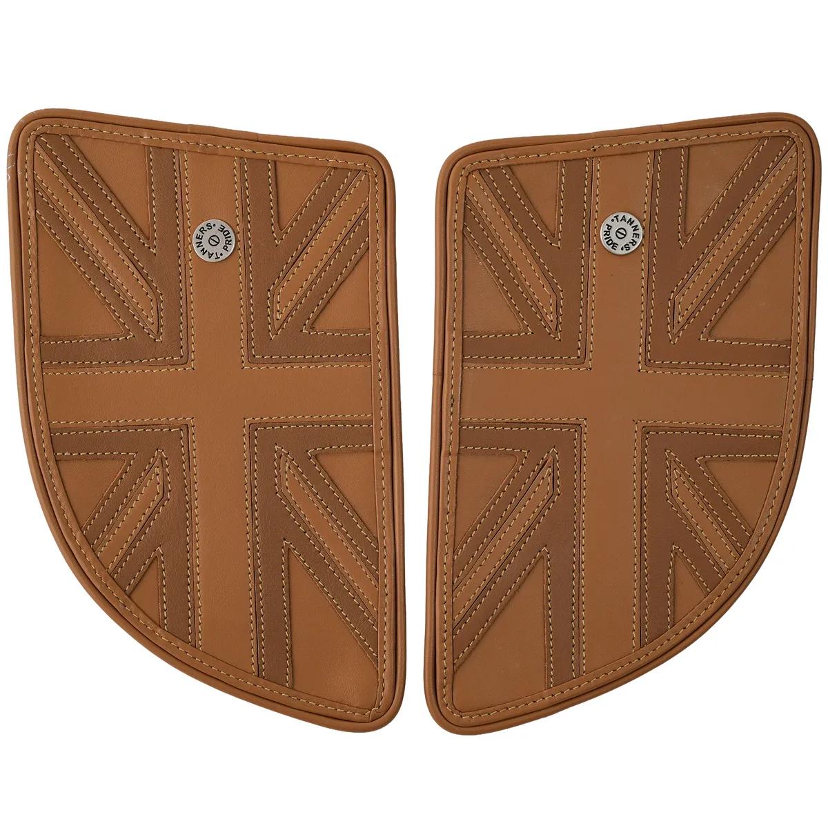 Tanners Pride Union Jack Tankpad (GT 650) - Camel Tan Handcrafted Full-Grain Leather (View 2)