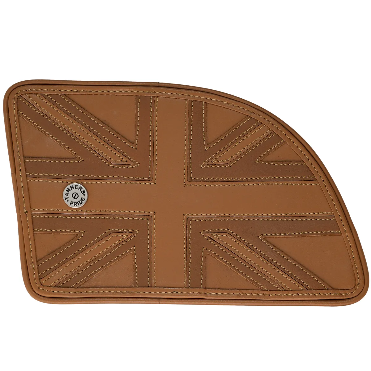 Tanners Pride Union Jack Tankpad (GT 650) - Camel Tan Handcrafted Full-Grain Leather (View 3)