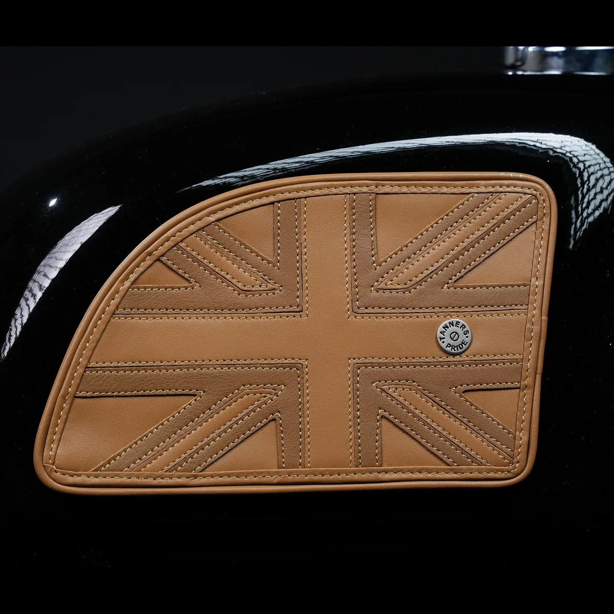 Tanners Pride Union Jack Tankpad (GT 650) - Camel Tan Handcrafted Full-Grain Leather (View 5)