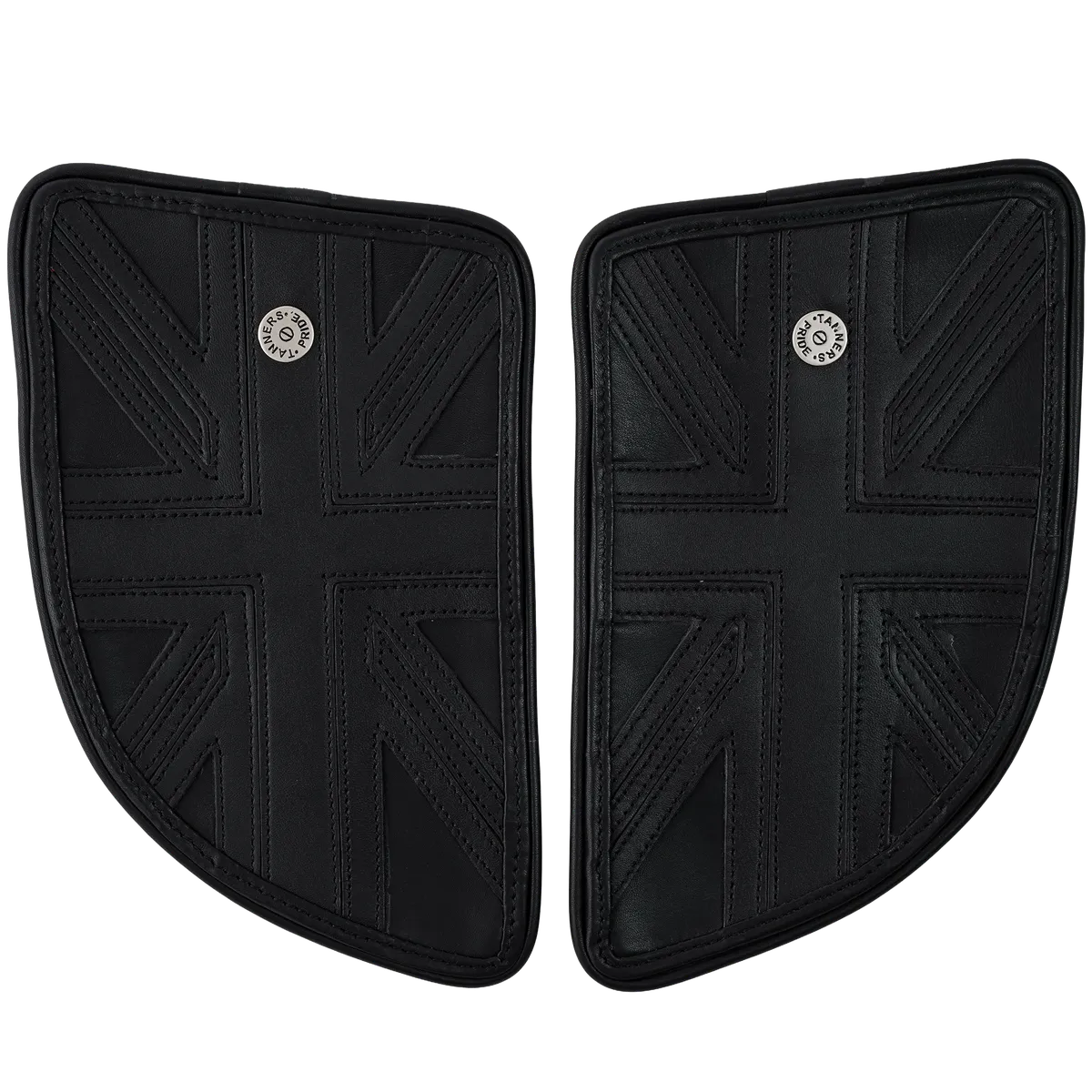 Tanners Pride Union Jack Tankpad (GT 650) - Midnight Black Handcrafted Full-Grain Leather (View 7)