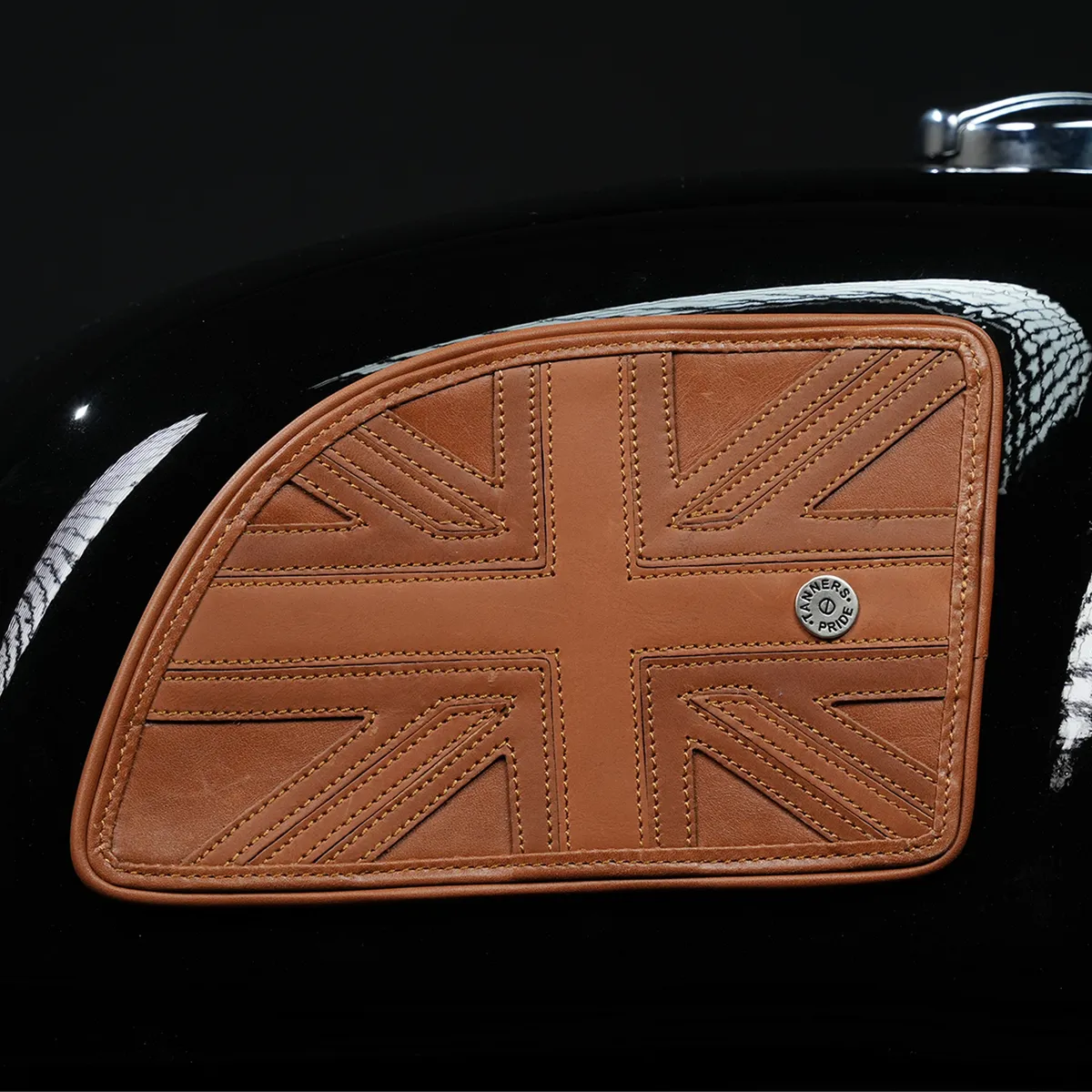 Tanners Pride Union Jack Tankpad (GT 650) - Natural Tan Handcrafted Full-Grain Leather (View 19)