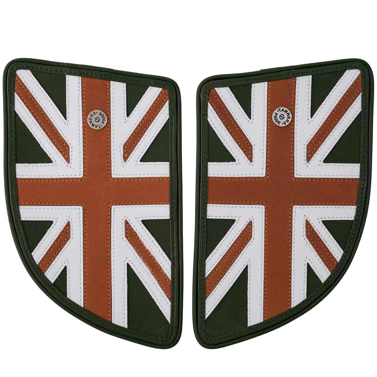 Tanners Pride Union Jack Tankpad (GT 650) - Natural Tan Handcrafted Full-Grain Leather (View 2)