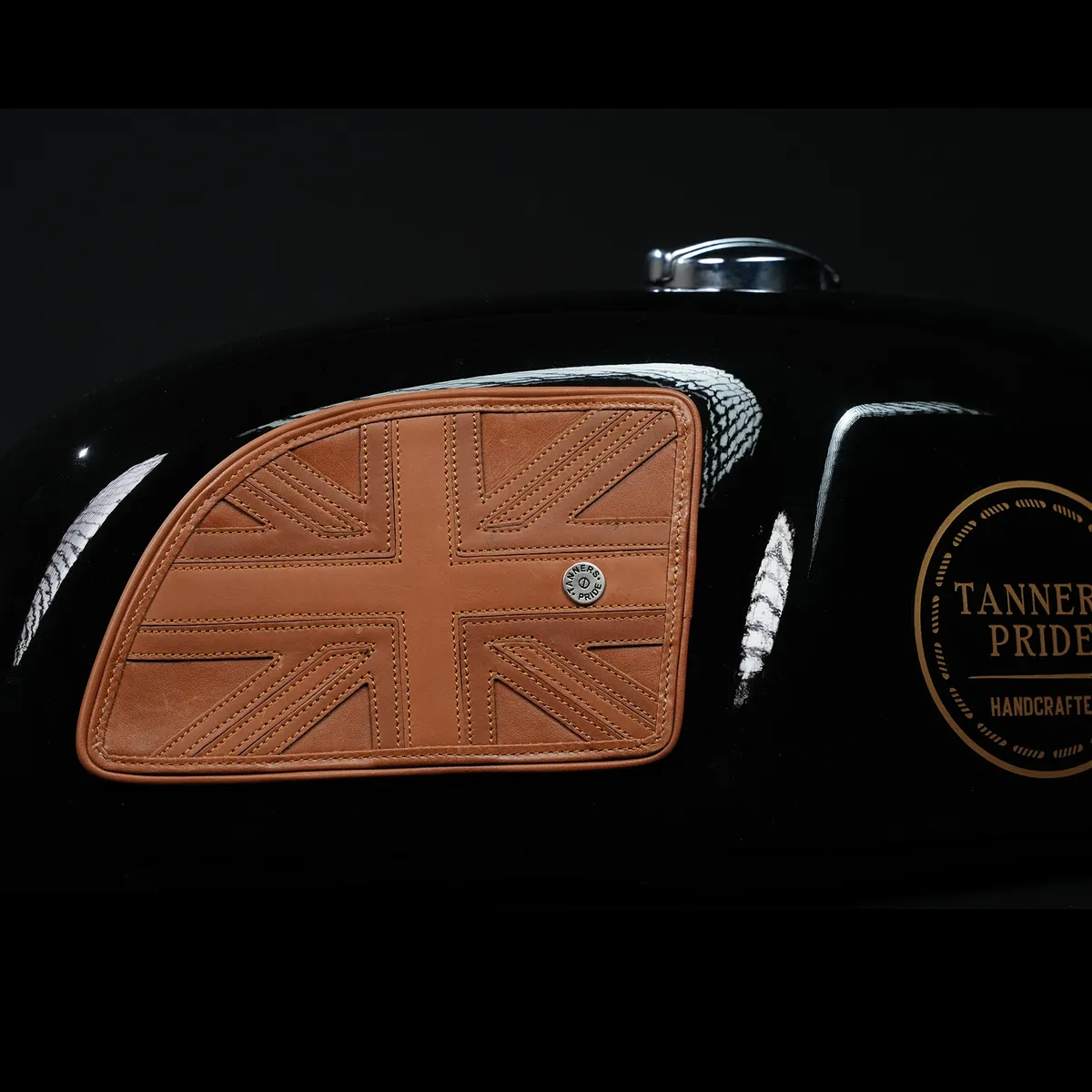 Tanners Pride Union Jack Tankpad (GT 650) - Natural Tan Handcrafted Full-Grain Leather (View 21)
