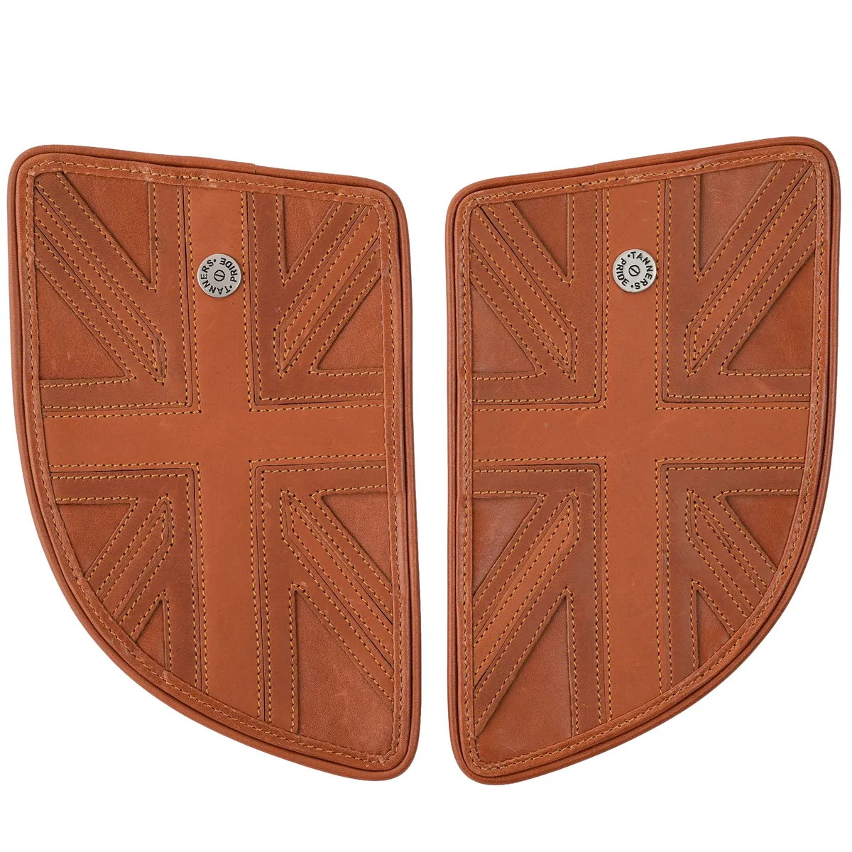 Tanners Pride Union Jack Tankpad (GT 650) - Natural Tan Handcrafted Full-Grain Leather (View 23)