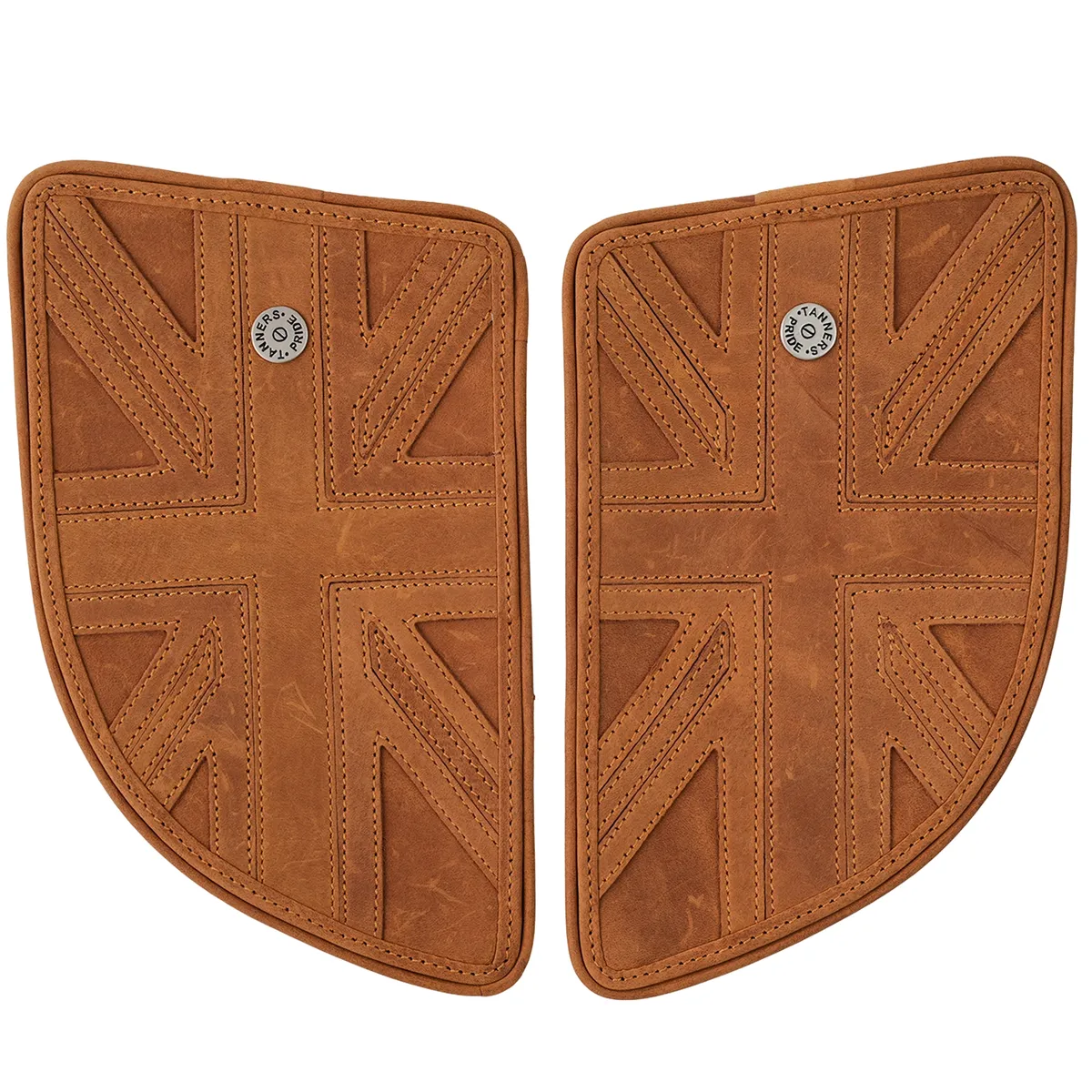 Tanners Pride Union Jack Tankpad (GT 650) - Tobacco Brown Handcrafted Full-Grain Leather (View 10)