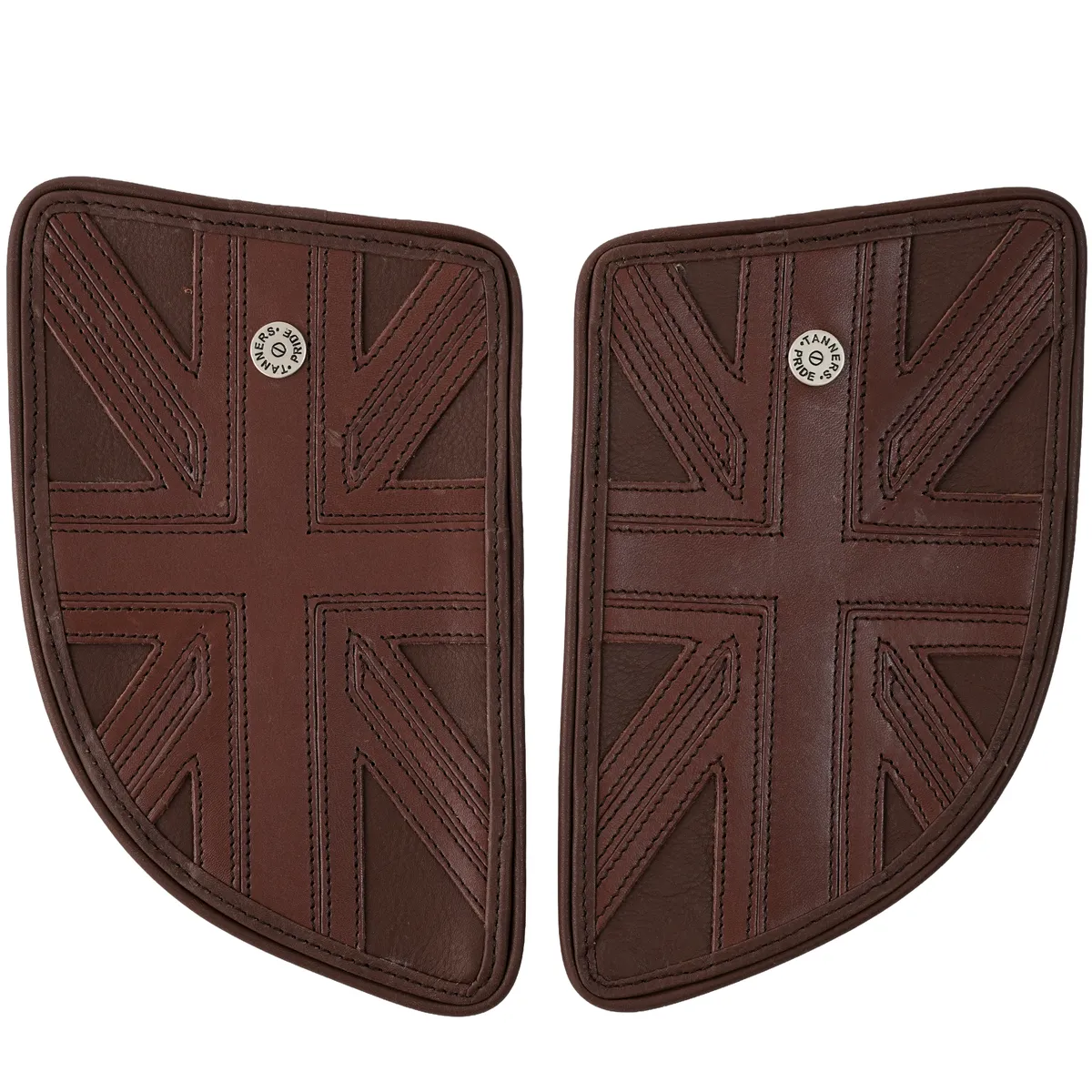 Tanners Pride Union Jack Tankpad (GT 650) - Tobacco Brown Handcrafted Full-Grain Leather (View 3)